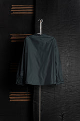 KATHARINA HOVMAN-BIG CUFF BLOUSE-265548-FOREST