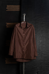 KATHARINA HOVMAN-BLOUSE WEIT-265537-CACAO