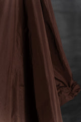 KATHARINA HOVMAN-BLOUSE WEIT-265537-CACAO