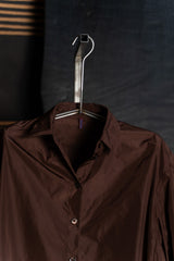 KATHARINA HOVMAN-BLOUSE WEIT-265537-CACAO