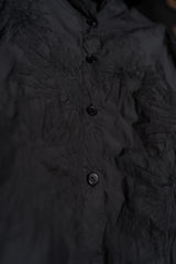 KATHARINA HOVMAN-LONG BLOUSE FLOWER-265432-BLACK