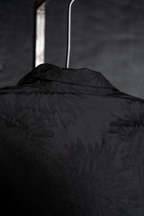 KATHARINA HOVMAN-LONG BLOUSE FLOWER-265432-BLACK