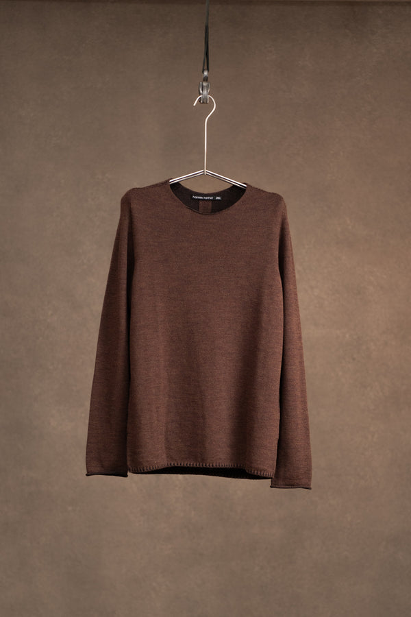 HANNES ROETHER-PULLOVER-BIGOD.130.101-TEDDY/BLACK