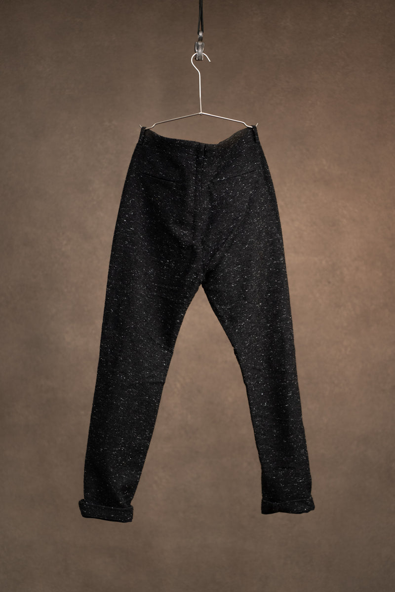 HANNES ROETHER-TROUSERS-BARBE.906-BLK