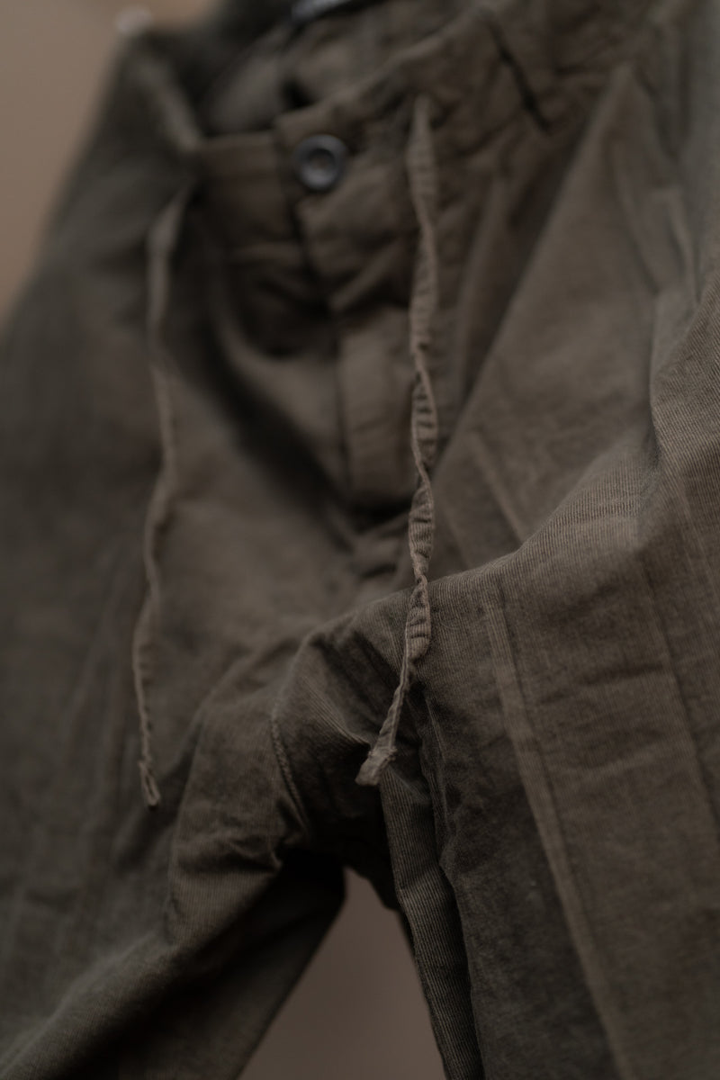 HANNES ROETHER-TROUSERS-PAPER.5076-PARKA