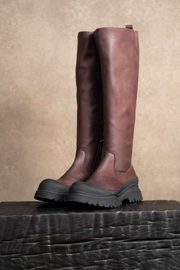 LOFINA-BOOTS LONG-4122-GAS MELAN