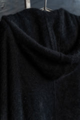 RUNDHOLZ-KNITJACKET-RACCOON HAIR-1417107-BLACK