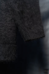 RUNDHOLZ-KNITJACKET-RACCOON HAIR-1417107-BLACK
