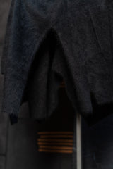 RUNDHOLZ-KNITJACKET-RACCOON HAIR-1417108-BLACK