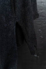 RUNDHOLZ-KNITJACKET-RACCOON HAIR-1417108-BLACK