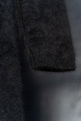 RUNDHOLZ-KNITJACKET-RACCOON HAIR-1417108-BLACK