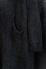 RUNDHOLZ-KNITJACKET-RACCOON HAIR-1417108-BLACK