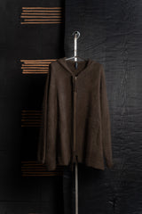 RUNDHOLZ-KNIT JACKET-RACCOON HAIR-1417107-PURPLE