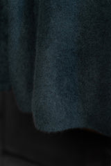 RUNDHOLZ-PULLOVER-RACCOON HAIR-1410704-PETROL