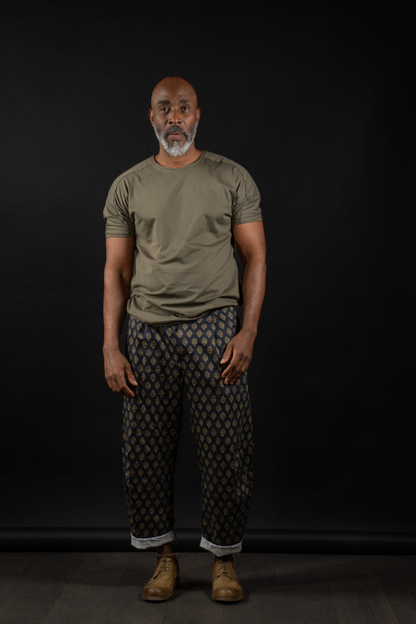FORME D'EXPRESSION-PANTS-HP030-MIDNIGHT IKAT