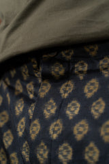 FORME D'EXPRESSION-PANTS-HP030-MIDNIGHT IKAT
