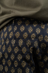 FORME D'EXPRESSION-PANTS-HP030-MIDNIGHT IKAT
