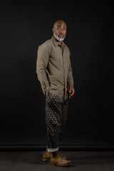 FORME D'EXPRESSION-SHIRT-US030-KHAKI