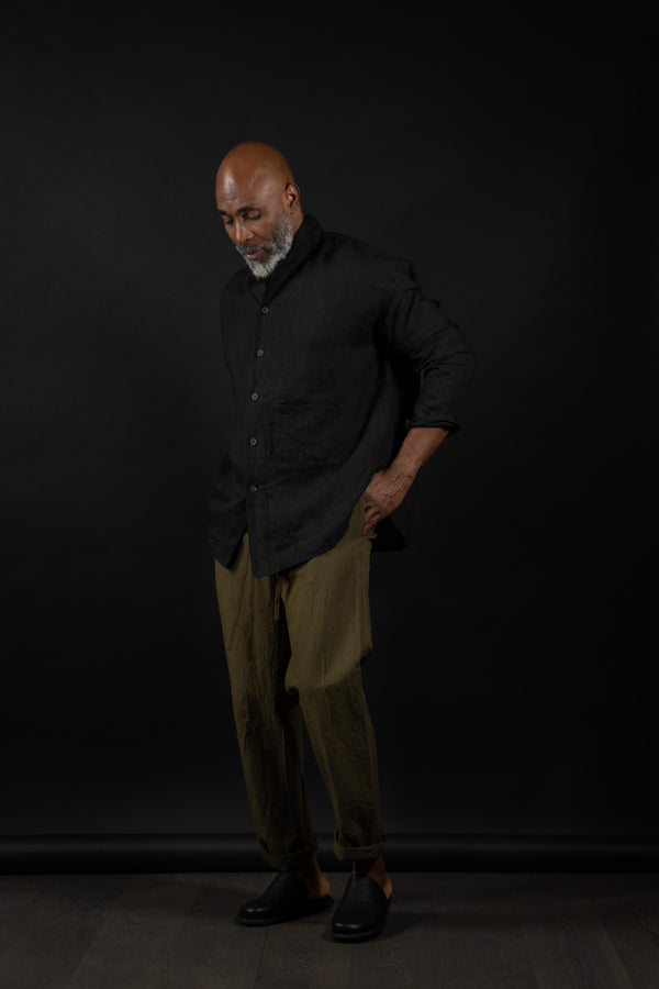FORME D'EXPRESSION-SHIRT-US036-BLACK