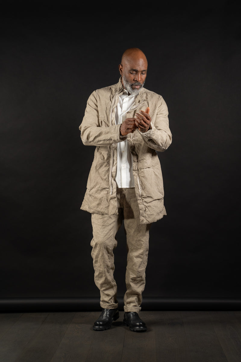 DAUB-PARKA-CT26-T409-TAUPE GREY