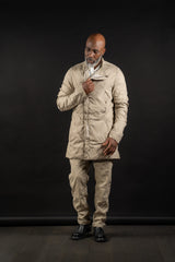 DAUB-PARKA-CT26-T409-TAUPE GREY