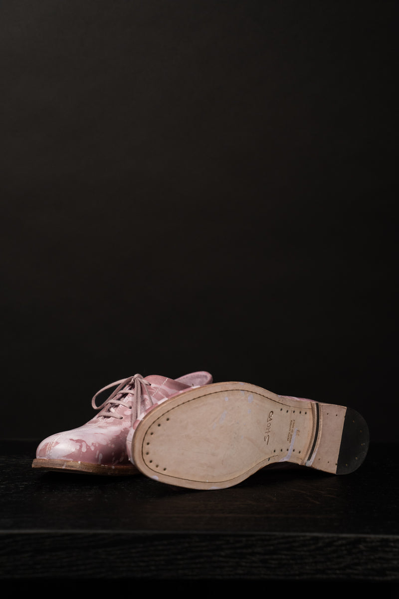 SHOTO-BOOTS-6422-STRACCIO BIANCO MARMO ROSA