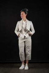 FORME D'EXPRESSION-JACKET-DG057-OFF WHITE