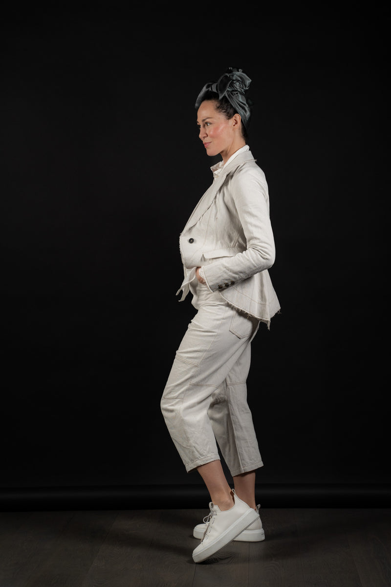 FORME D'EXPRESSION-JACKET-DG057-OFF WHITE