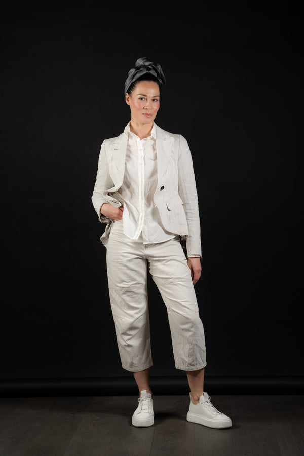 FORME D'EXPRESSION-PANTS-DP036-OFF WHITE