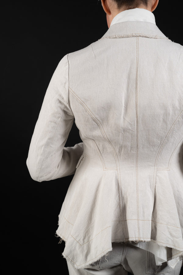 FORME D'EXPRESSION-JACKET-DG057-OFF WHITE