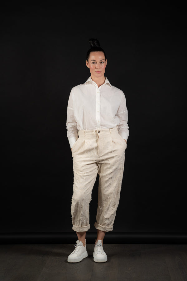 FORME D'EXPRESSION-PANTS-HP030-ECRU