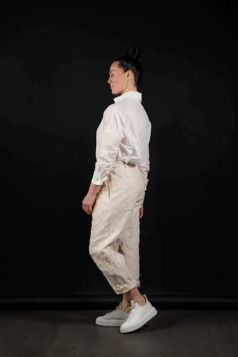 FORME D'EXPRESSION-PANTS-HP030-ECRU