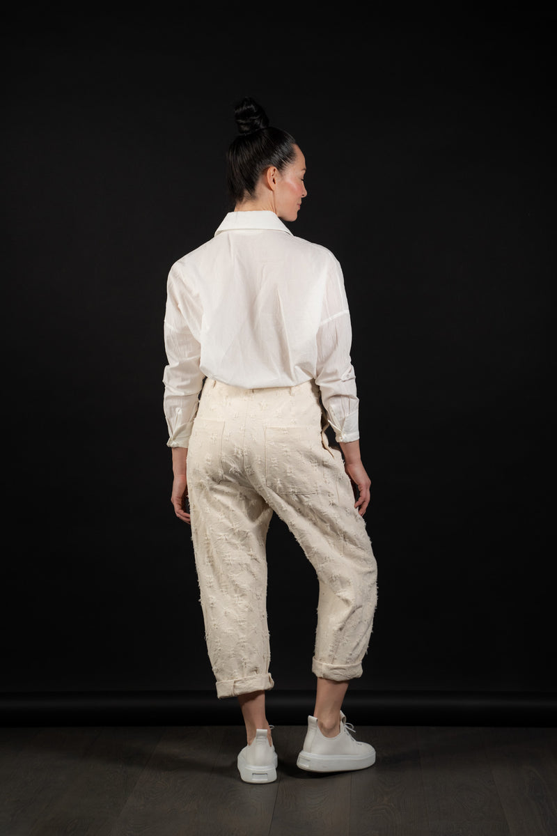 FORME D'EXPRESSION-PANTS-HP030-ECRU
