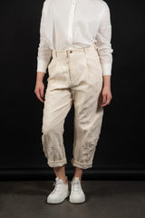 FORME D'EXPRESSION-PANTS-HP030-ECRU