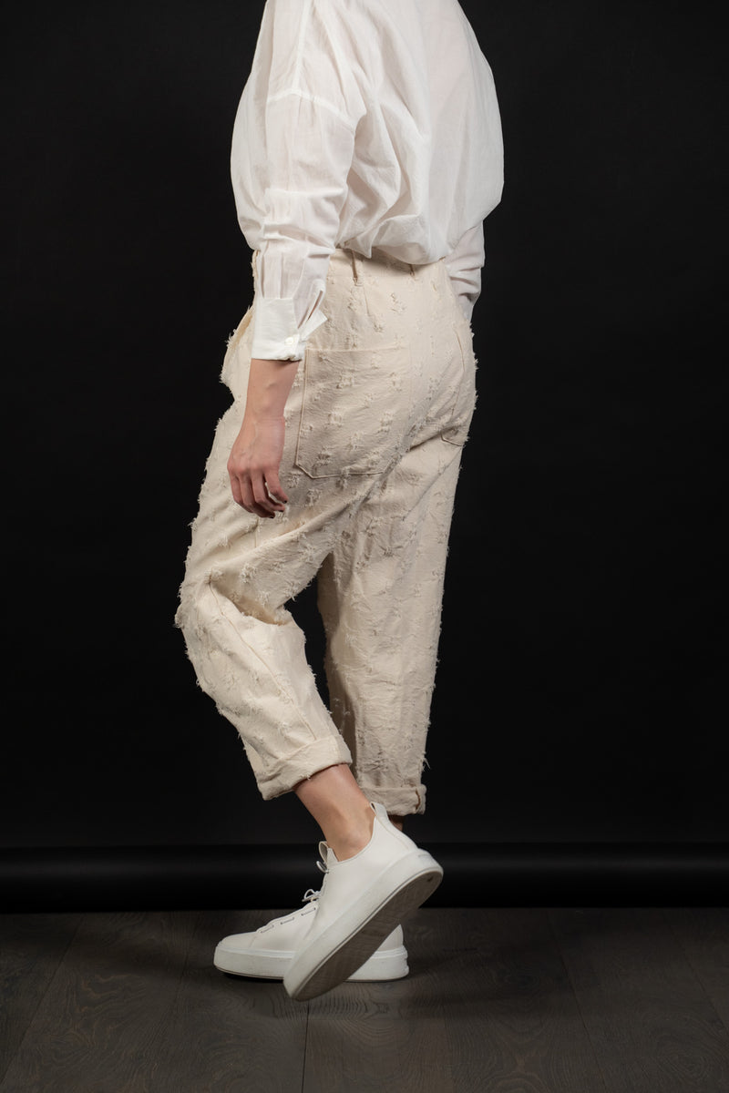 FORME D'EXPRESSION-PANTS-HP030-ECRU