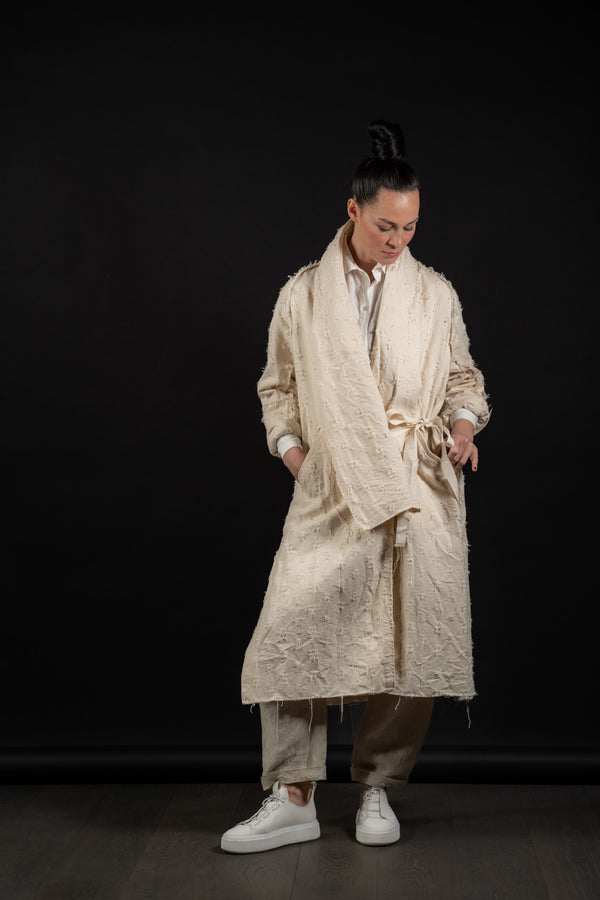 FORME D'EXPRESSION-COAT-HC017-GNSE-ECRU