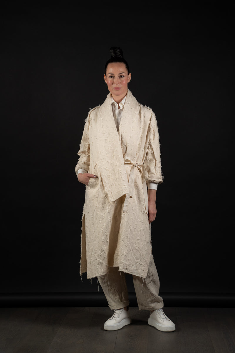 FORME D'EXPRESSION-COAT-HC017-GNSE-ECRU
