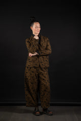 ALEKSANDR MANAMIS-JACKET-1251381-BROWN/BLACK