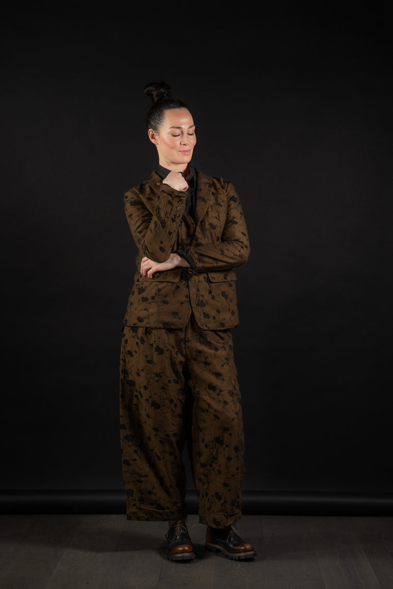 ALEKSANDR MANAMIS-JACKET-1251381-BROWN/BLACK