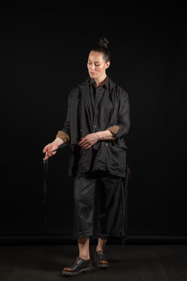ALEKSANDR MANAMIS-JACKET-WRAP STYLE-1251592-BLACK