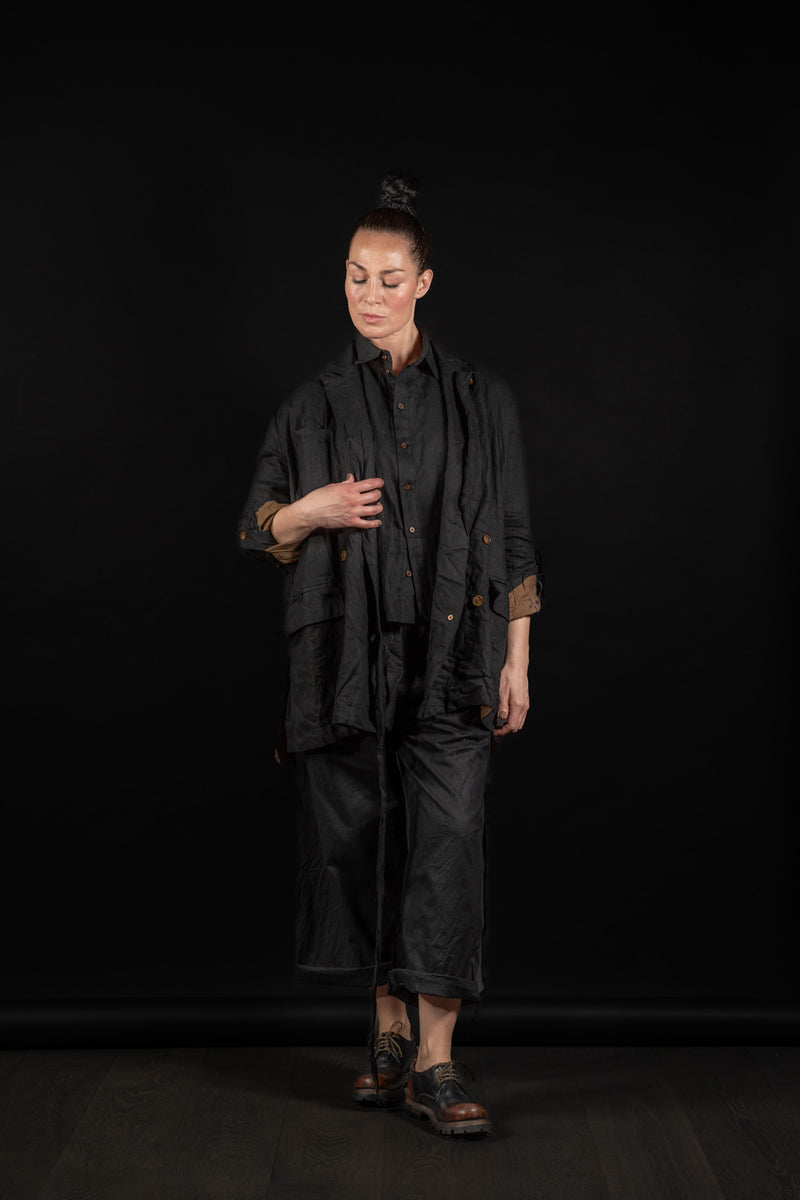 ALEKSANDR MANAMIS-JACKET-WRAP STYLE-1251592-BLACK