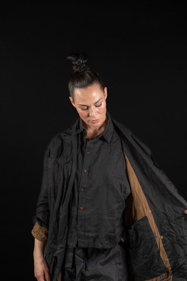 ALEKSANDR MANAMIS-JACKET-WRAP STYLE-1251592-BLACK