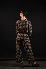 ALEKSANDR MANAMIS-PANTS-BUTTON LEG LOOSE-1251593-HARLEQUIN