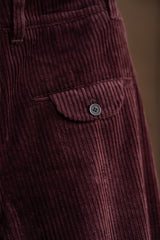 HANNIBAL COLLECTION-TROUSERS-HANNES 227-PLUM