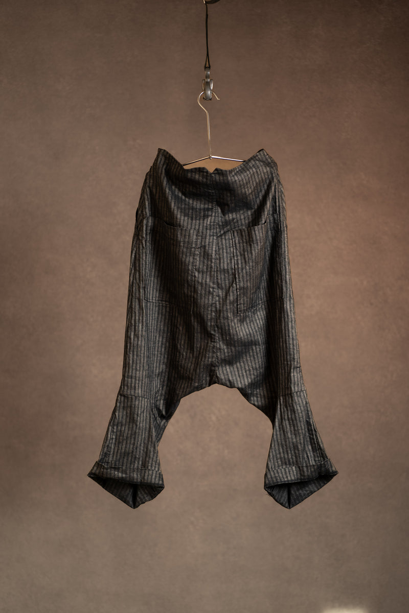 The Treasury Vienna Avantgarde Fashion Rundholz Trousers 1110106 Cappuccino