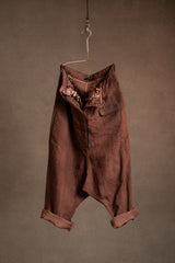The Treasury Vienna Avantgarde Fashion Rundholz Trousers 1170102 Rust Cloud