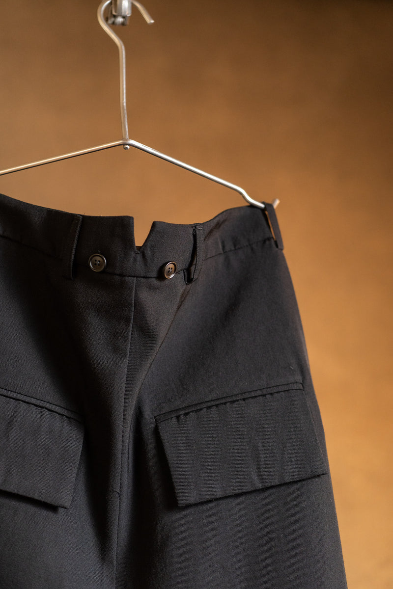 The Treasury Vienna Avantgarde Fashion Rundholz Trousers 1150110 Black