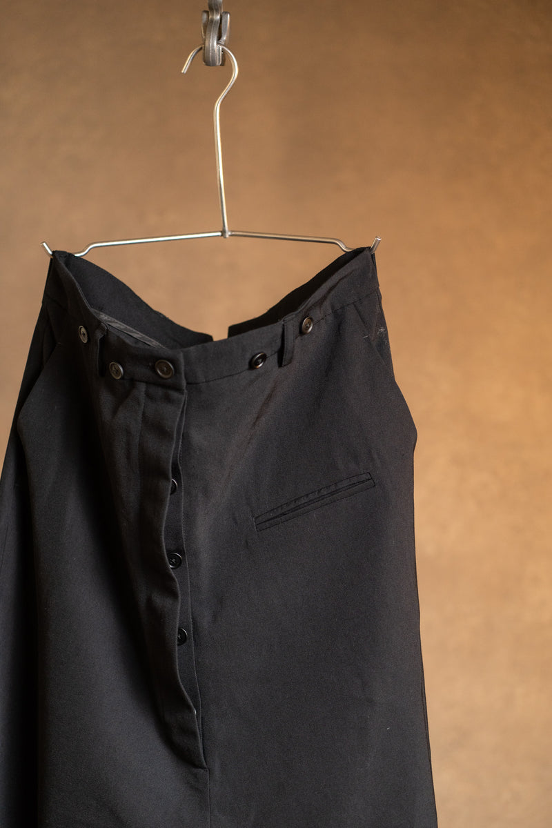 The Treasury Vienna Avantgarde Fashion Rundholz Trousers 1150110 Black