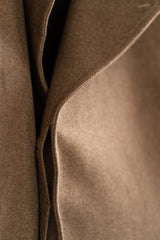 JAN JAN VAN ESSCHE-COAT #27-NATURAL BROWN