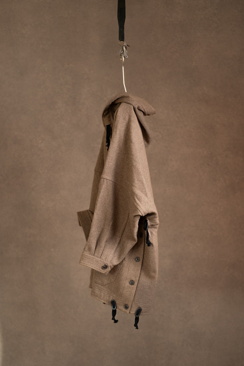JAN JAN VAN ESSCHE-JACKET #54-NATURAL BROWN